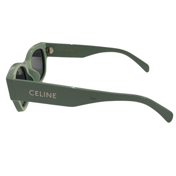 Celine Monochroms CL40197U 54MM Square Acetate Frame Smoke Lens SunglassesW/Case - Picture 4 of 8